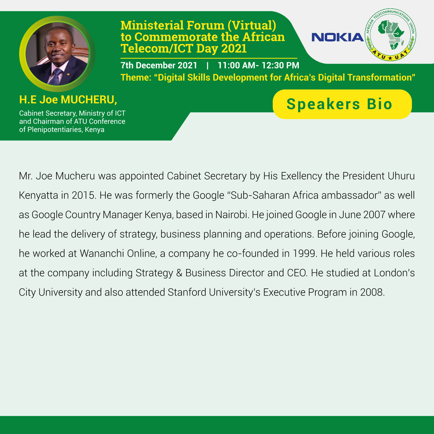 Hon. Mucheru-Kenya