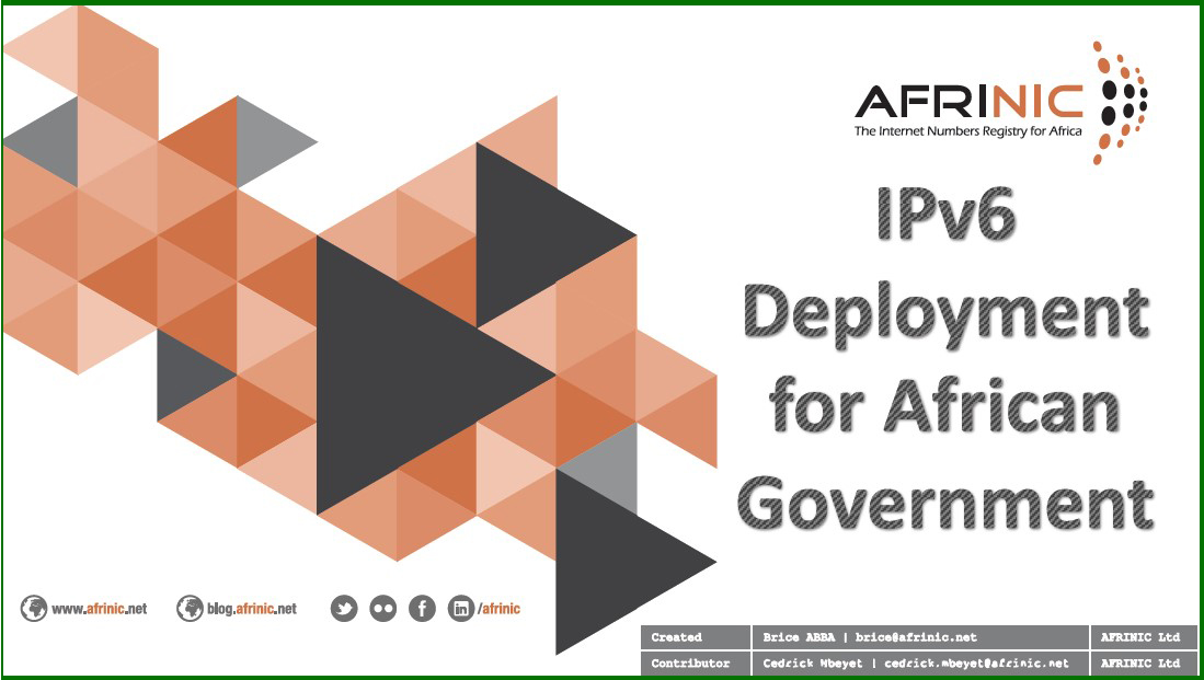 ipv6 Deployment for African Government ipv6 Deployment for African Government